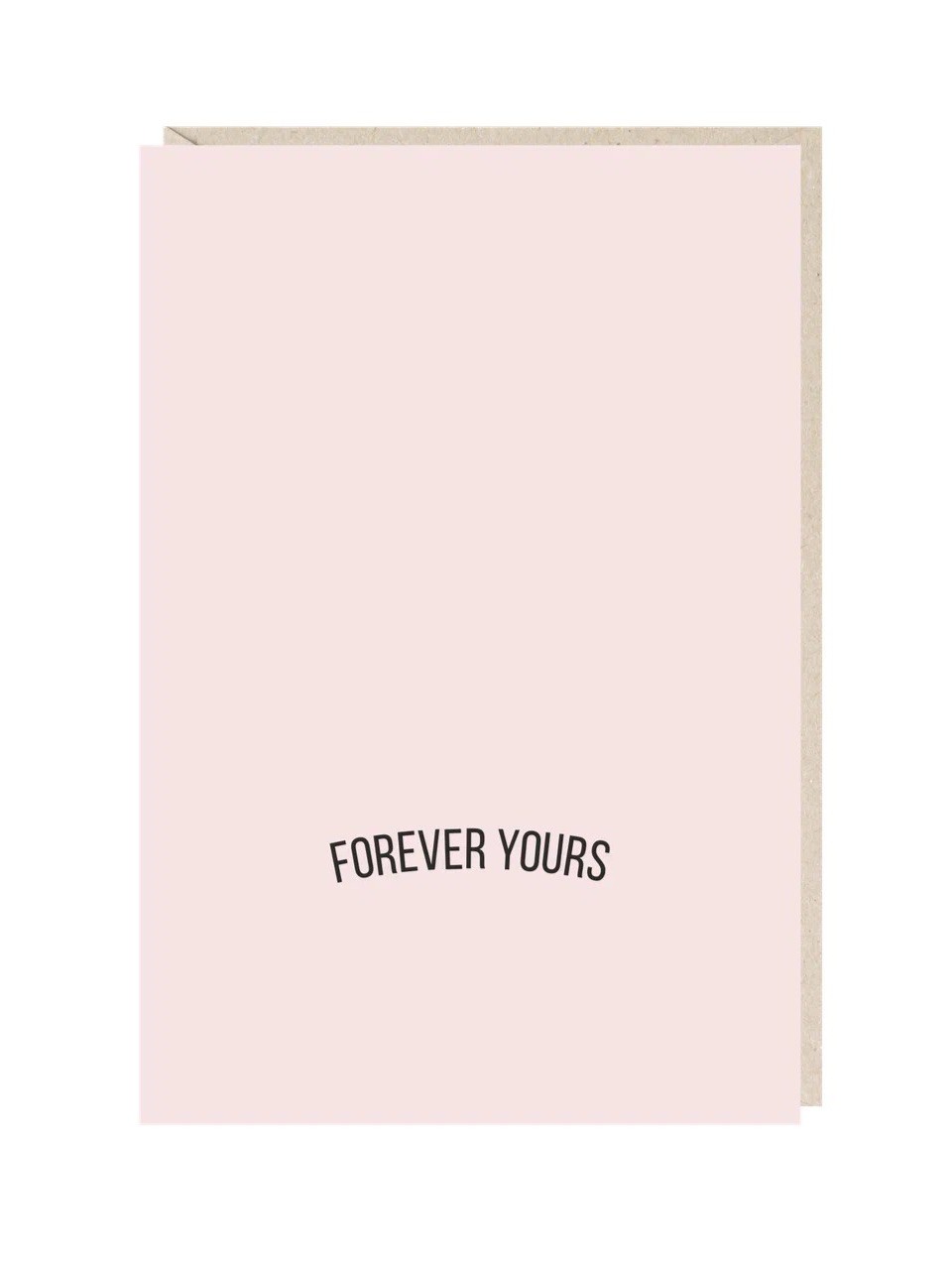 Открытка "forever yours"